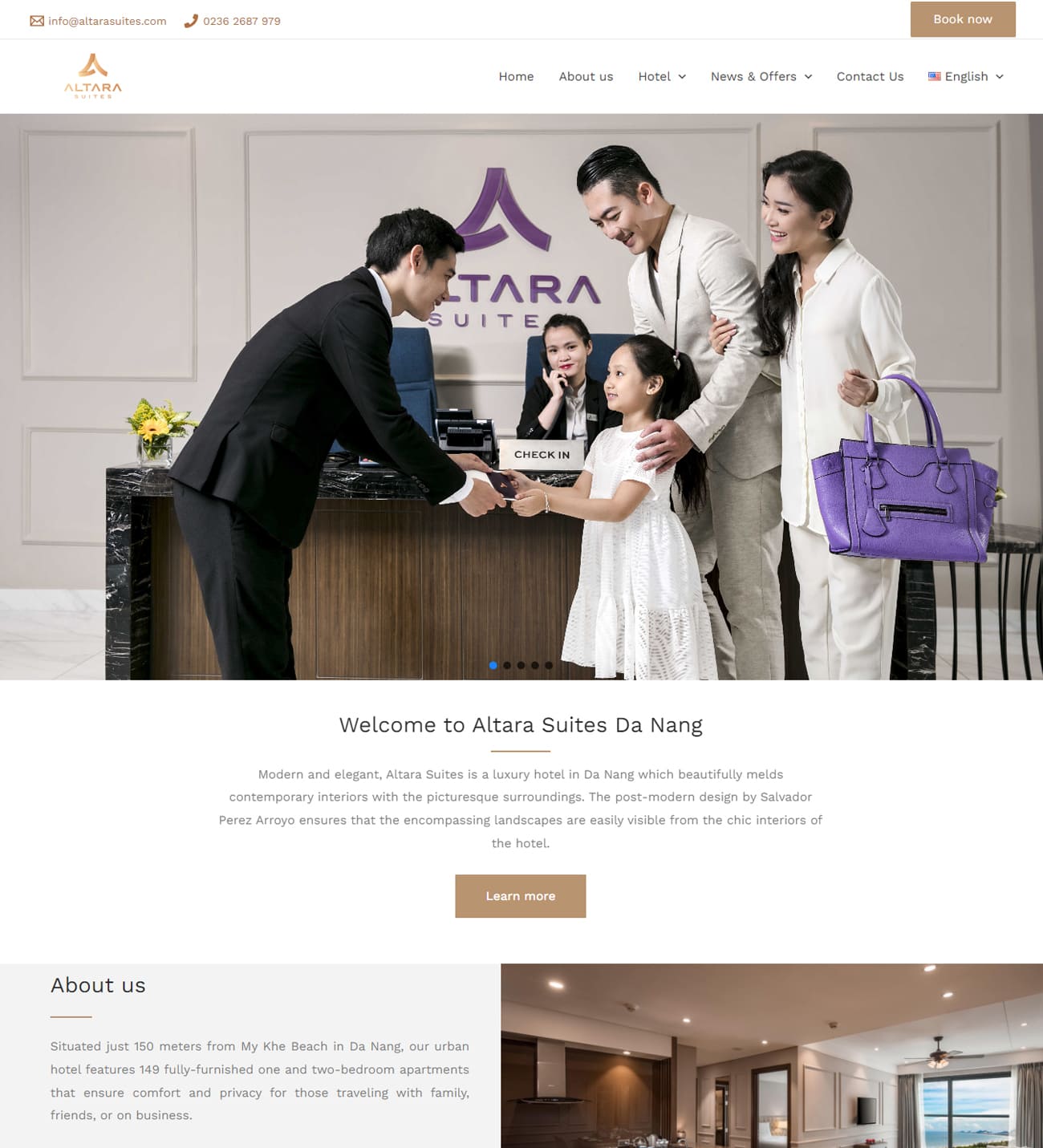 Website design and development