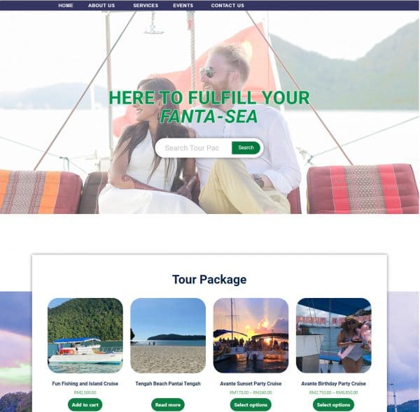 avante-1 Hotel website