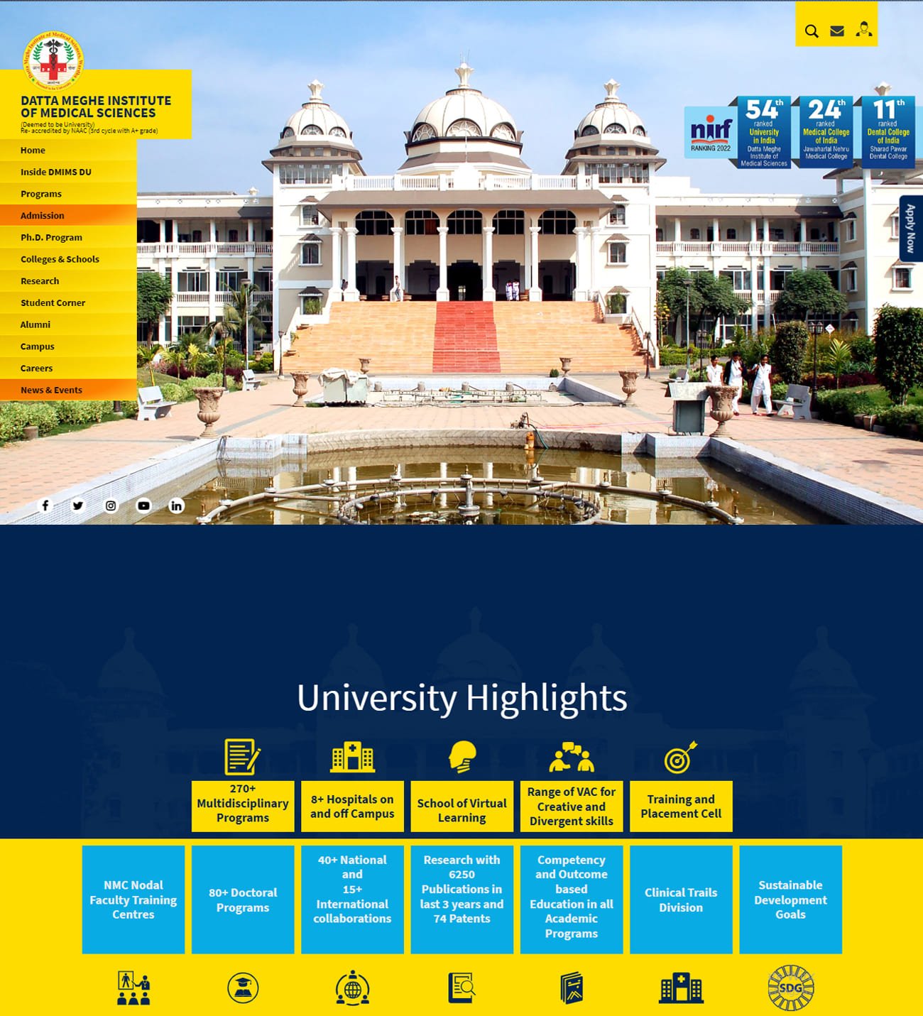 Education Website development