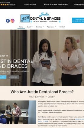 dental-template Dental Care clinic website