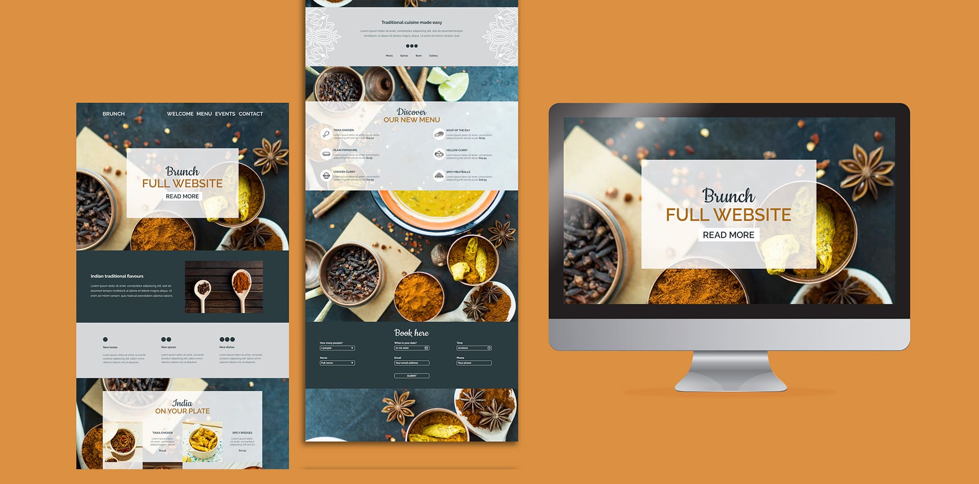 Landing page designing